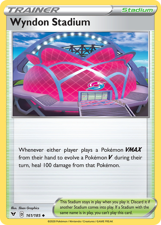 Wyndon Stadium 161/185 Uncommon | Vivid Voltage | Pokemon Card