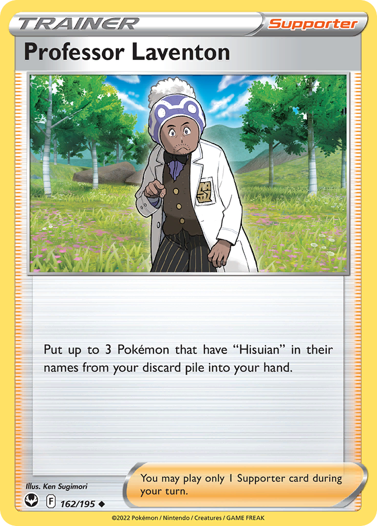 Professor Laventon 162/195 Uncommon | Silver Tempest | Pokemon Card