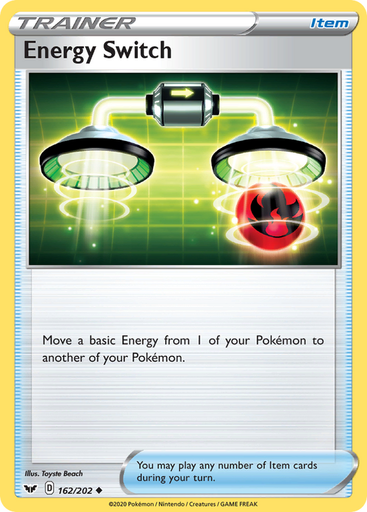 Energy Switch 162/202 Uncommon | Sword & Shield | Pokemon Card