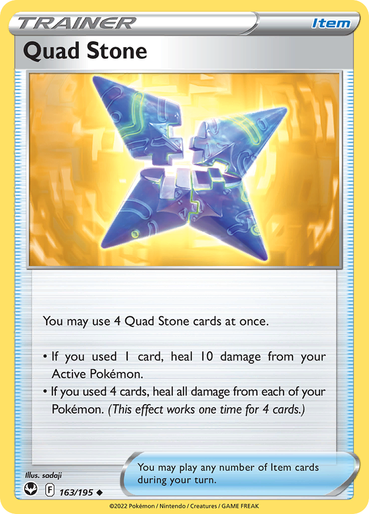 Quad Stone 163/195 Uncommon | Silver Tempest | Pokemon Card