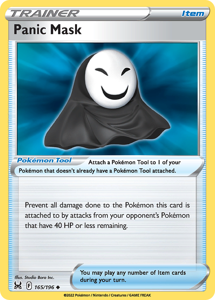 Panic Mask 165/196 Uncommon | Lost Origin | Pokemon Card