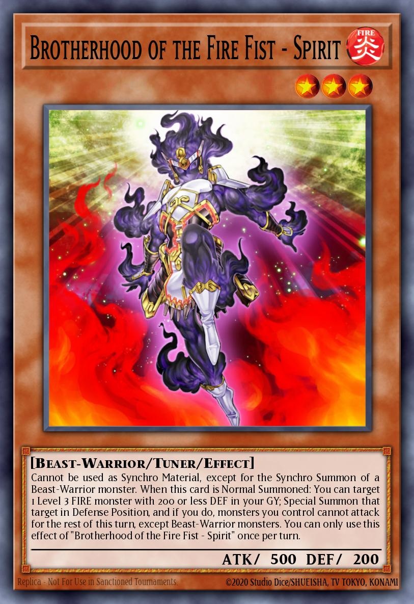 Brotherhood of the Fire Fist - Spirit - FIGA-EN024 Super Rare | Yu-Gi-Oh! Card