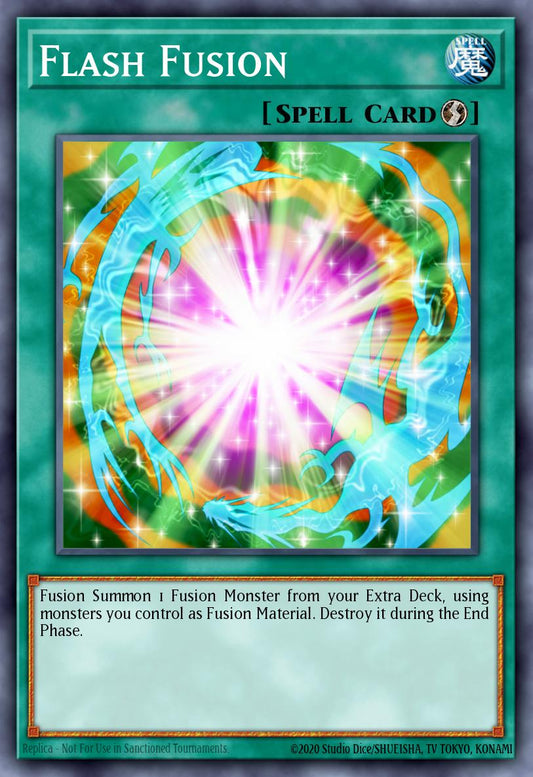 Flash Fusion - HISU-EN057 Super Rare | Yu-Gi-Oh! Card