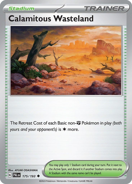 Calamitous Wasteland 175/193 Uncommon | Paldea Evolved | Pokemon Card