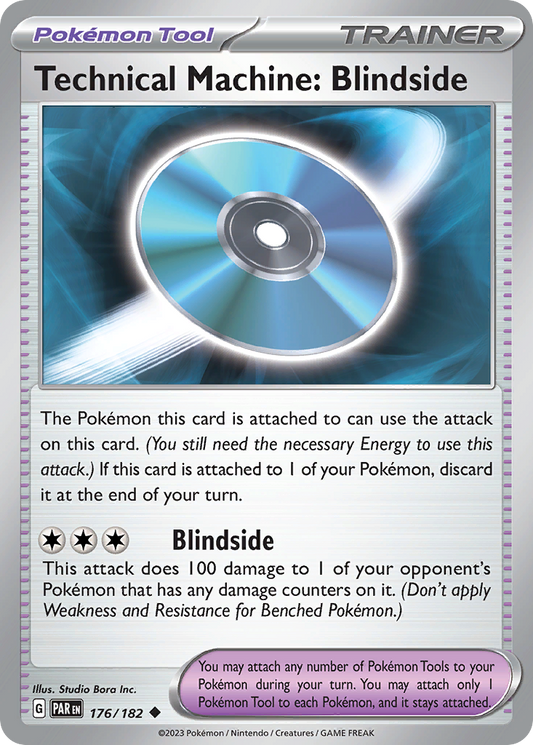 Technical Machine: Blindside 176/182 Uncommon | Paradox Rift | Pokemon Card