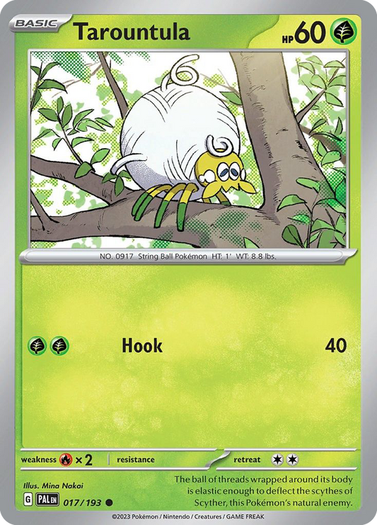 Tarountula 17/193 Common | Paldea Evolved | Pokemon Card