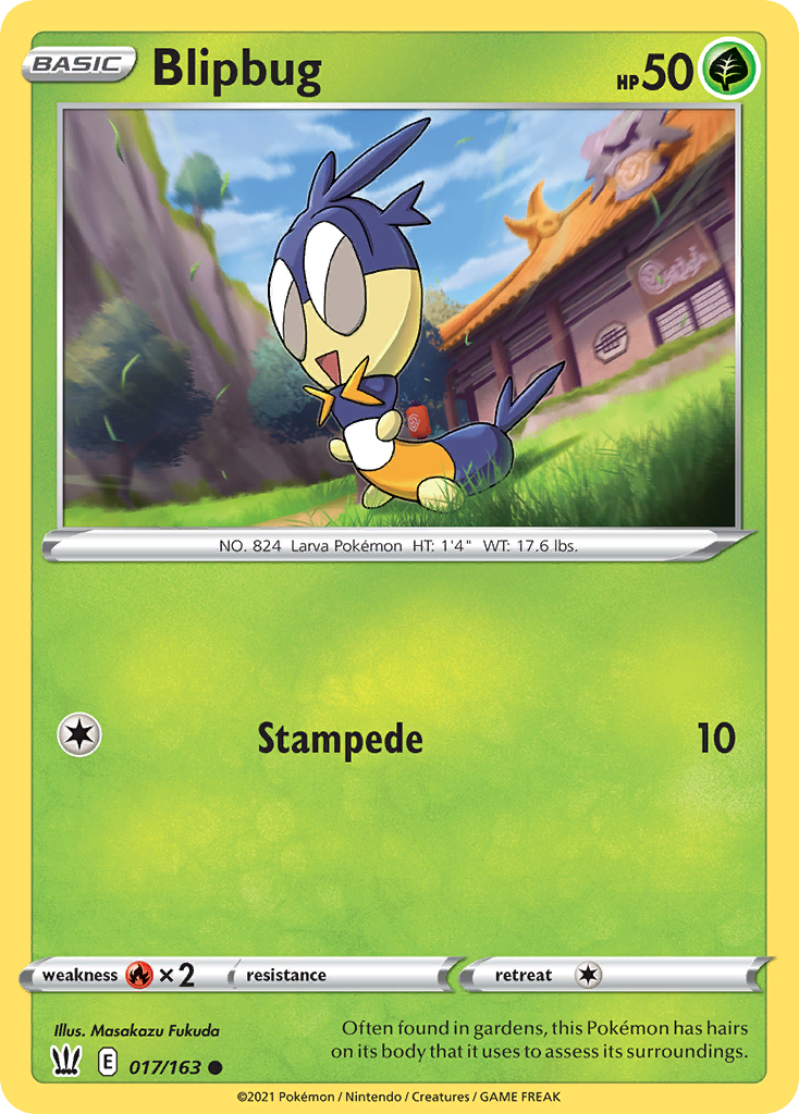 Blipbug 17/163 Common | Battle Styles | Pokemon Card