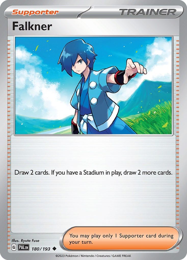 Falkner 180/193 Uncommon | Paldea Evolved | Pokemon Card