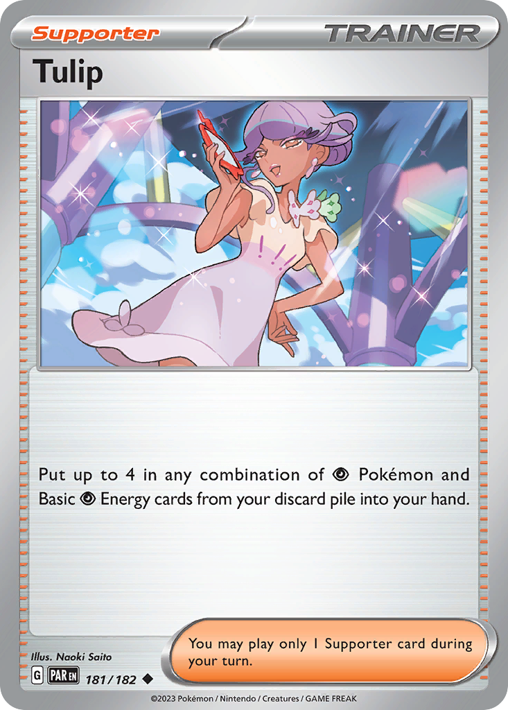 Tulip 181/182 Uncommon | Paradox Rift | Pokemon Card