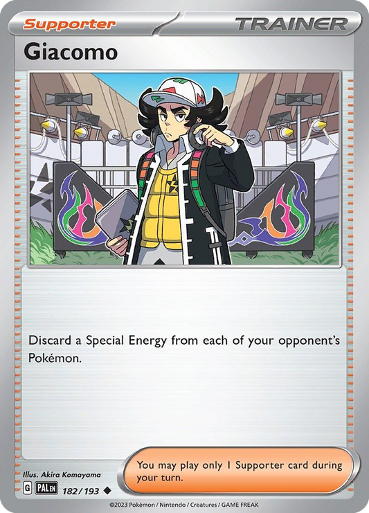 Giacomo 182/193 Uncommon | Paldea Evolved | Pokemon Card