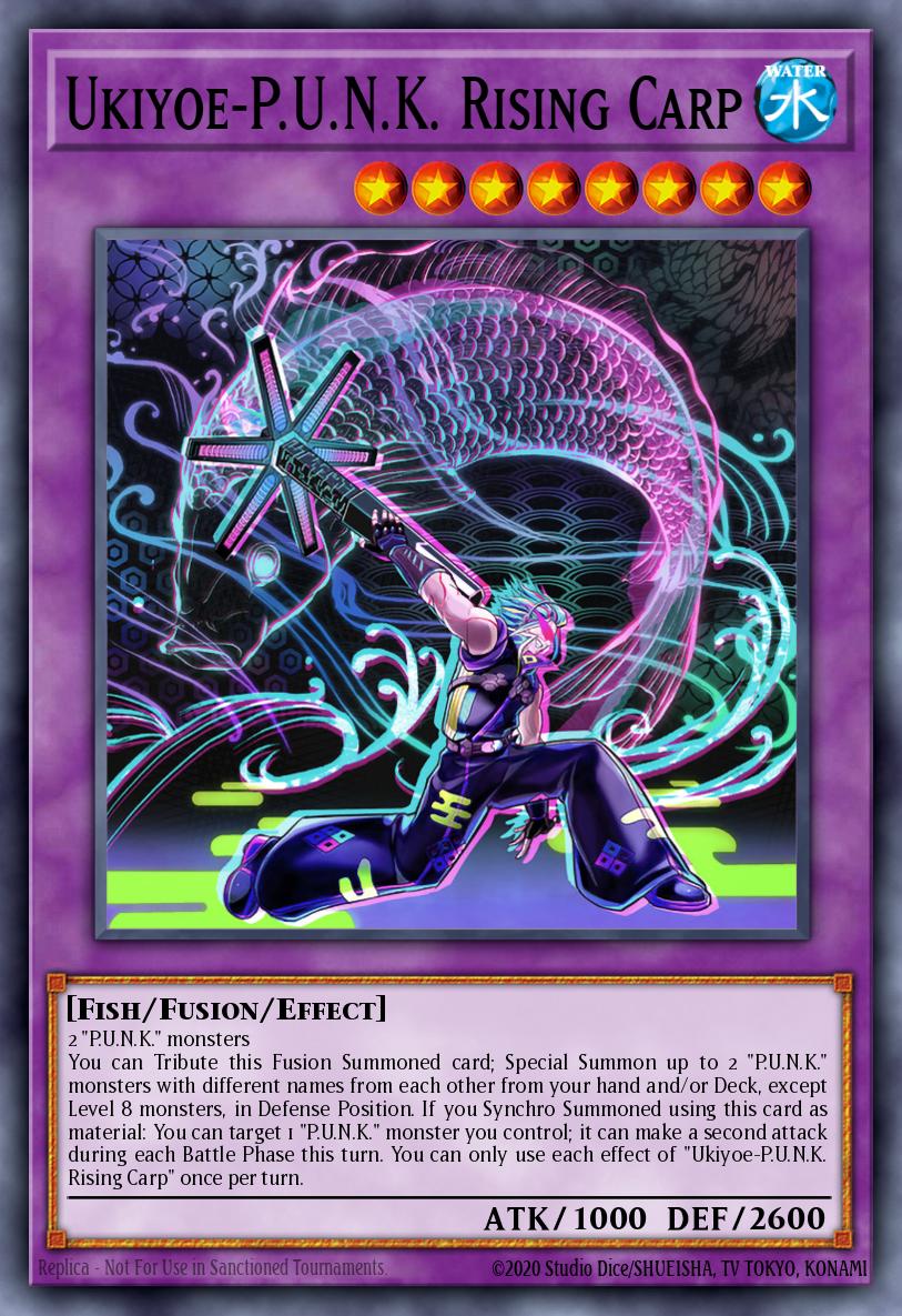 UkiyoeP.U.N.K. Rising Carp - GRCR-EN007 Rare | Yu-Gi-Oh! Card