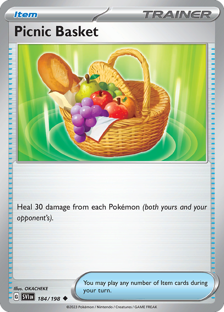 Picnic Basket 184/198 Uncommon | Scarlet & Violet | Pokemon Card