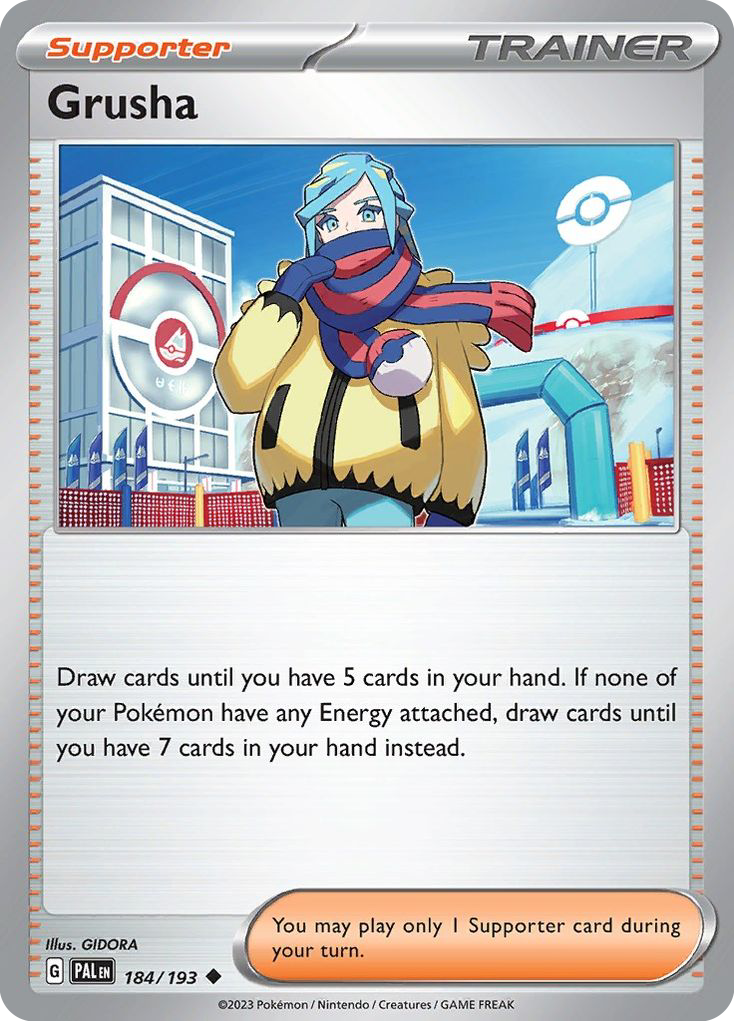 Grusha 184/193 Uncommon | Paldea Evolved | Pokemon Card