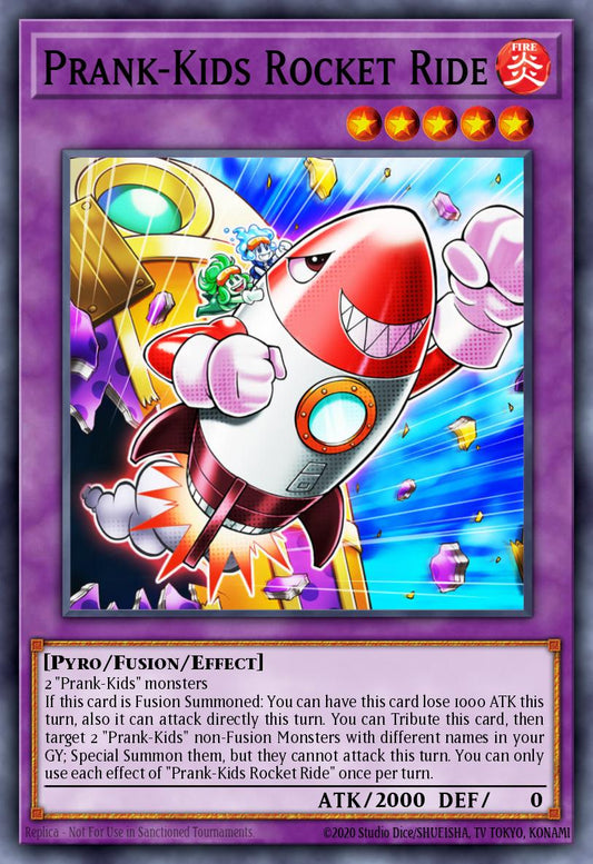 PrankKids Rocket Ride - MGED-EN111 Rare | Yu-Gi-Oh! Card