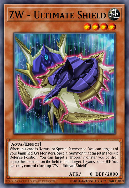 ZW  Ultimate Shield - KICO-EN036 Rare | Yu-Gi-Oh! Card