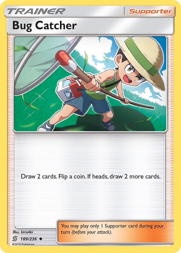 Bug Catcher 189/236 Uncommon | Unified Minds | Pokemon Card