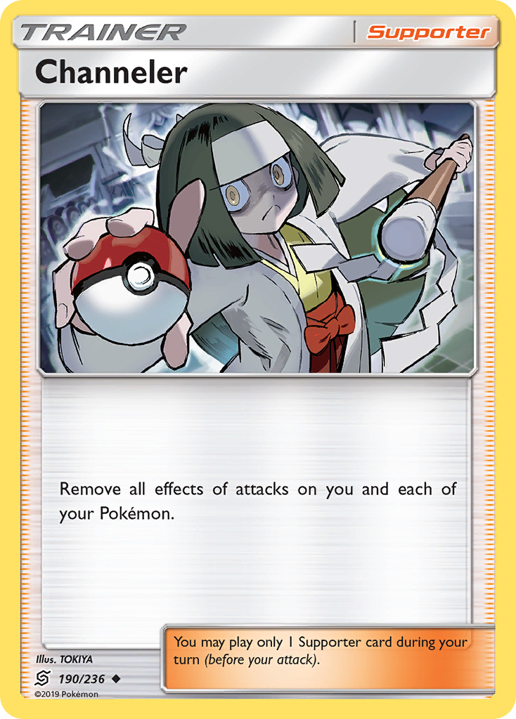 Channeler 190/236 Uncommon | Unified Minds | Pokemon Card