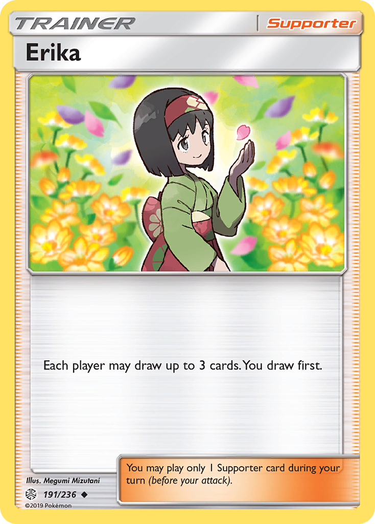 Erika 191/236 Uncommon | Cosmic Eclipse | Pokemon Card