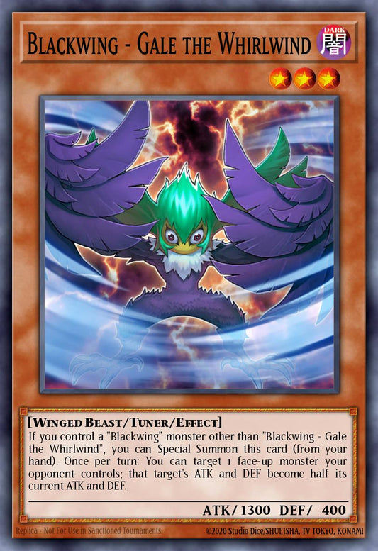 Blackwing - Gale the Whirlwind - BLCR-EN056 Ultra Rare | Yu-Gi-Oh! Card