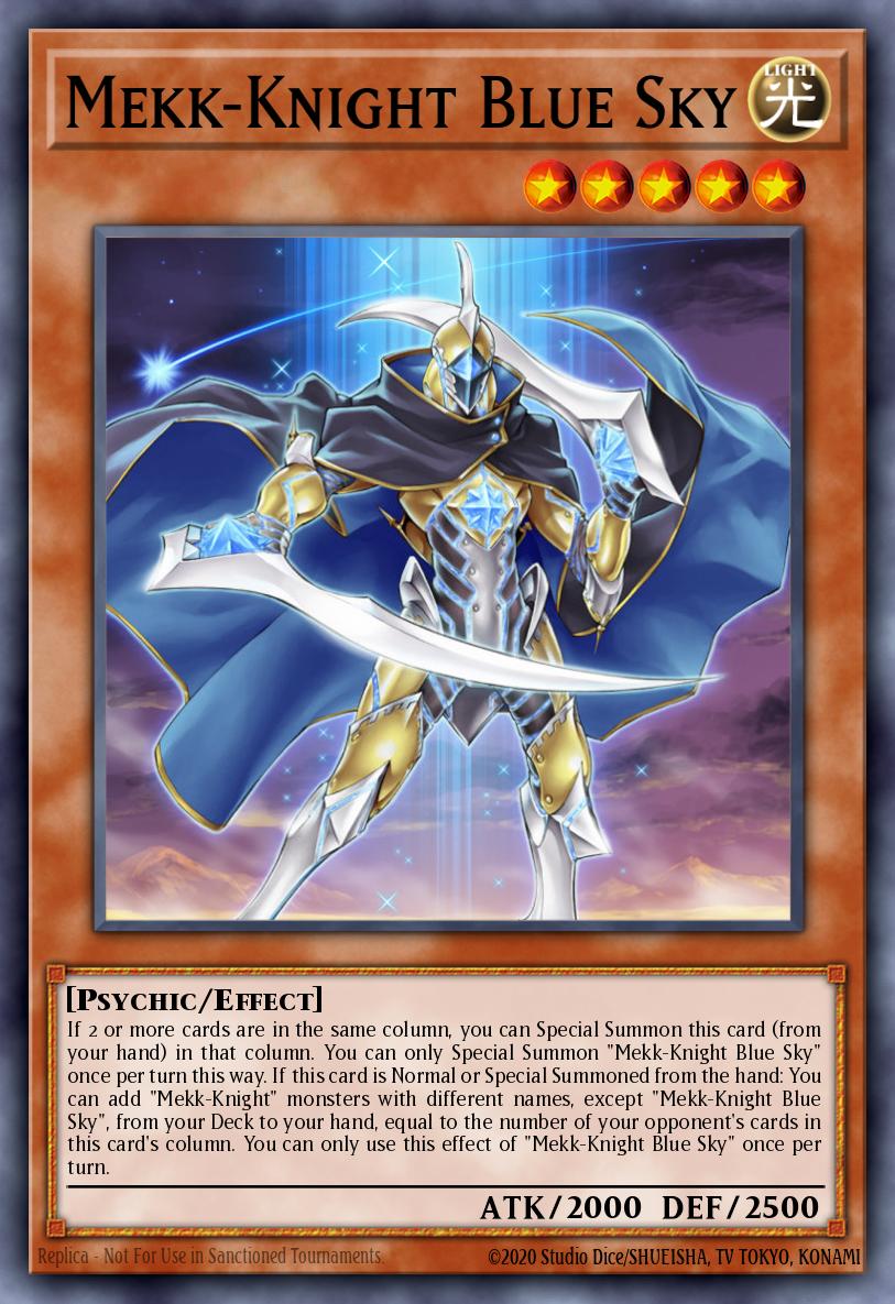 MekkKnight Blue Sky - MAZE-EN043 Rare | Yu-Gi-Oh! Card