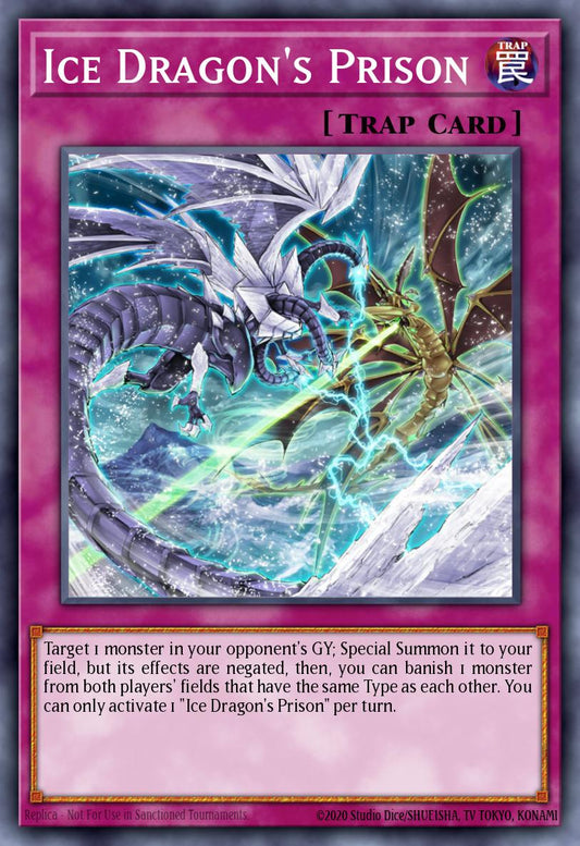 Ice Dragon's Prison - RA01-EN078 Prismatic Ultra Rare | Yu-Gi-Oh! Card