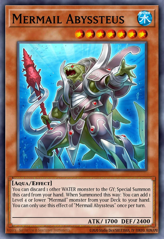 Mermail Abyssteus - SHVA-EN039 Super Rare | Yu-Gi-Oh! Card