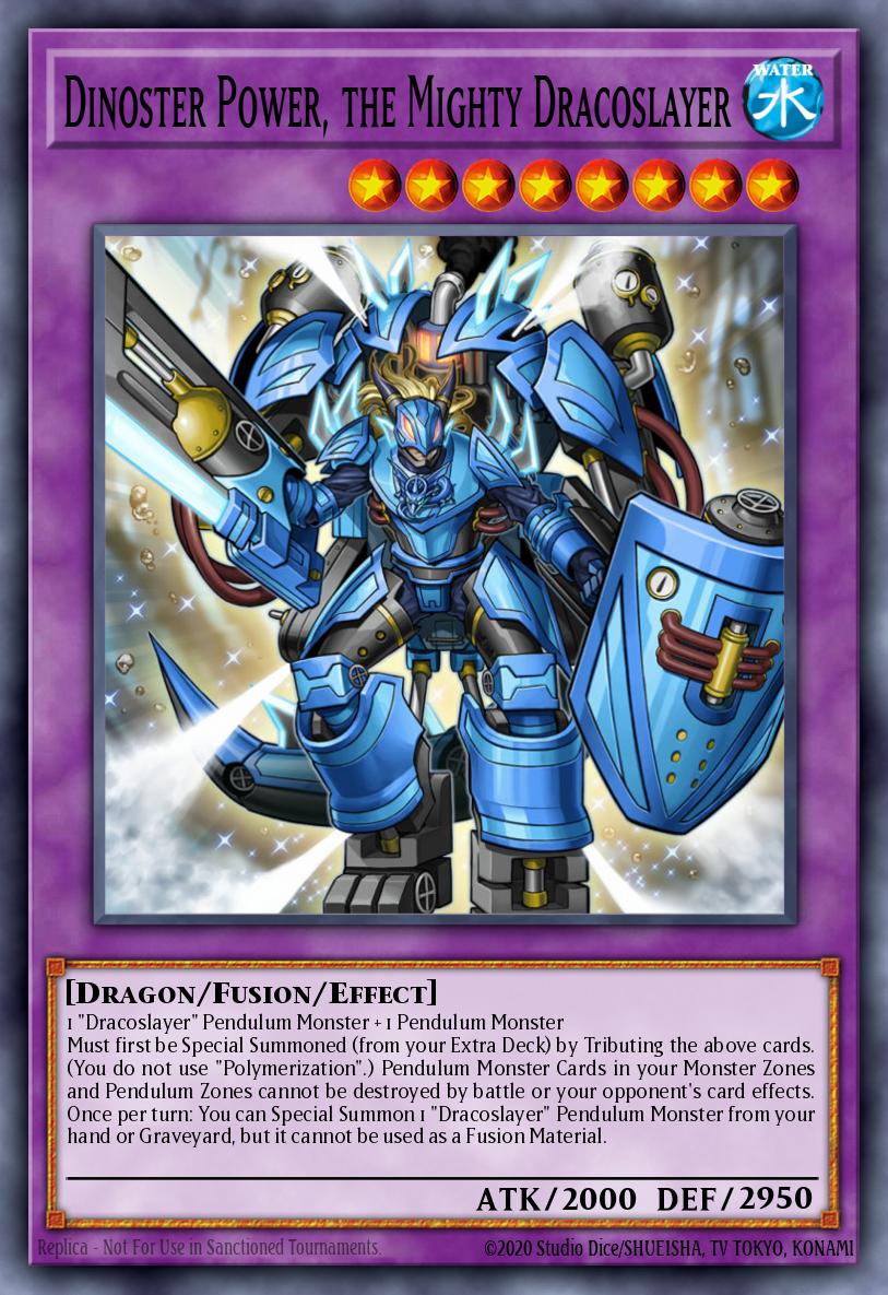 Dinoster Power, the Mighty Dracoslayer - BOSH-EN046 Rare | Yu-Gi-Oh! Card