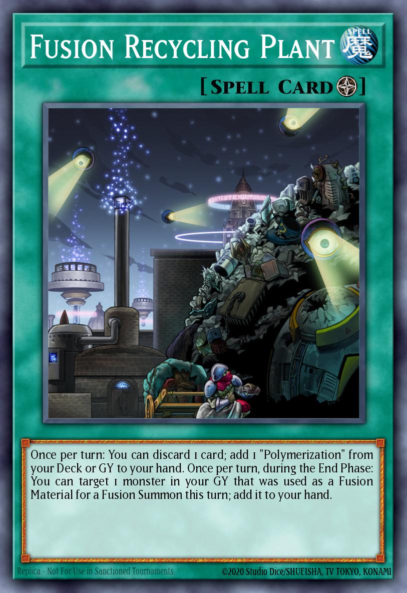 Fusion Recycling Plant - HISU-EN058 Super Rare | Yu-Gi-Oh! Card