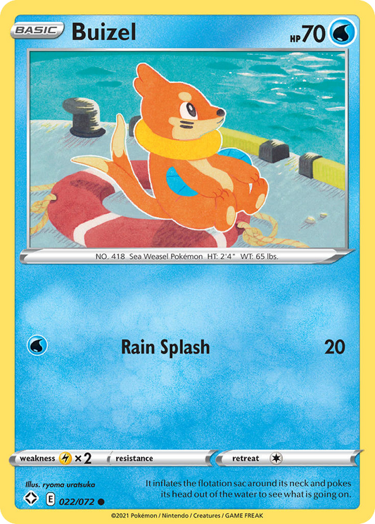 Buizel 22/72 Common | Shining Fates | Pokemon Card