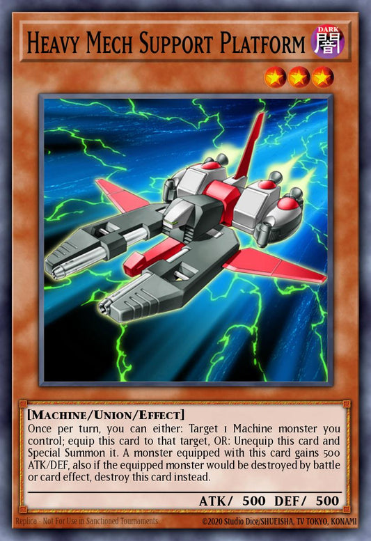 Heavy Mech Support Platform - LCKC-EN022 Ultra Rare | Yu-Gi-Oh! Card