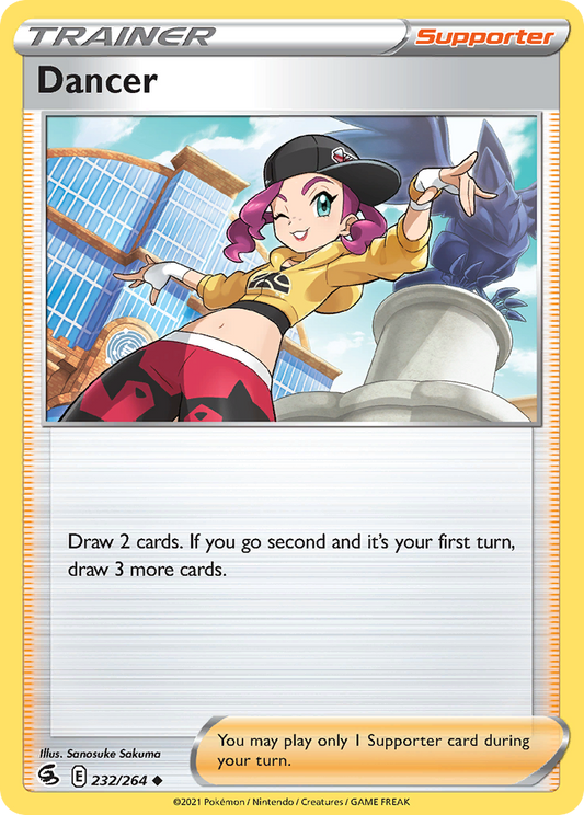 Dancer 232/264 Uncommon | Fusion Strike | Pokemon Card