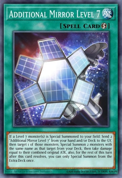 Additional Mirror Level 7 - BLMR-EN047 Ultra Rare | Yu-Gi-Oh! Card