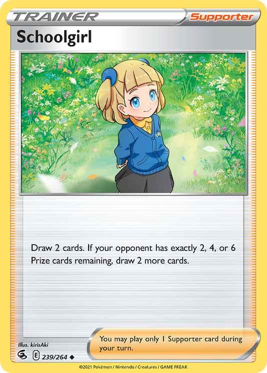 Schoolgirl 239/264 Uncommon | Fusion Strike | Pokemon Card