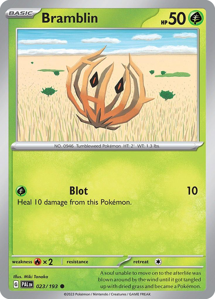 Bramblin 23/193 Common | Paldea Evolved | Pokemon Card