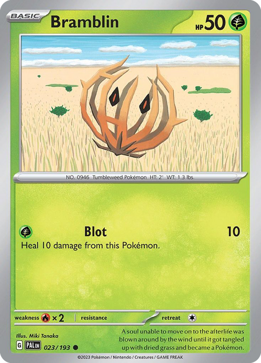 Bramblin 23/193 Common | Paldea Evolved | Pokemon Card