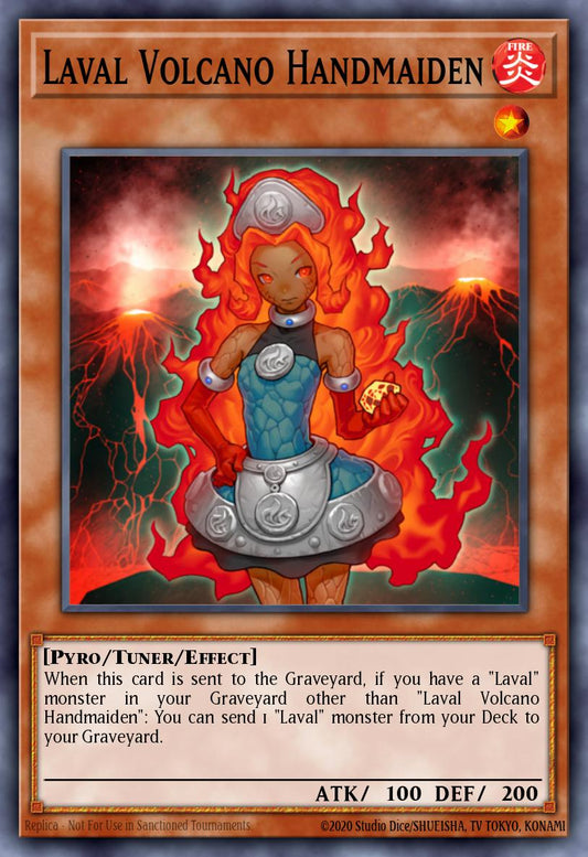 Laval Volcano Handmaiden - GFTP-EN046 Ultra Rare | Yu-Gi-Oh! Card