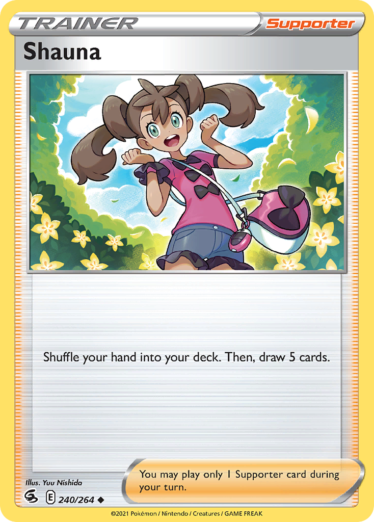 Shauna 240/264 Uncommon | Fusion Strike | Pokemon Card