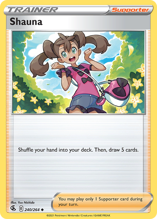 Shauna 240/264 Uncommon | Fusion Strike | Pokemon Card