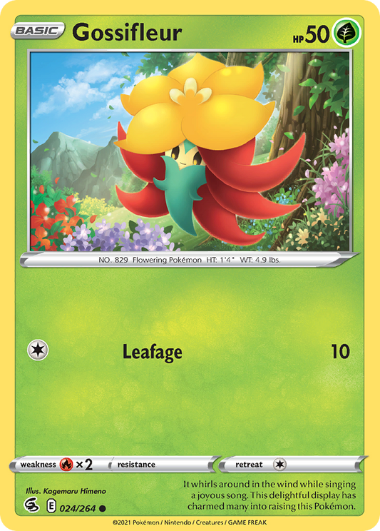 Gossifleur 24/264 Common | Fusion Strike | Pokemon Card