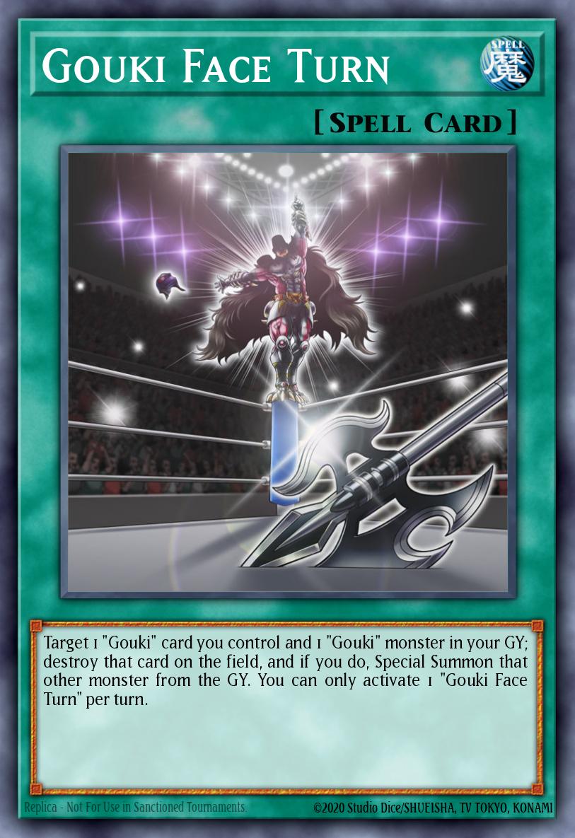 Gouki Face Turn - FLOD-EN056 Rare | Yu-Gi-Oh! Card