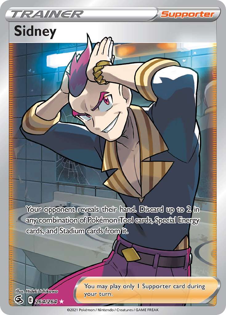 Sidney 264/264 Rare Ultra | Fusion Strike | Pokemon Card