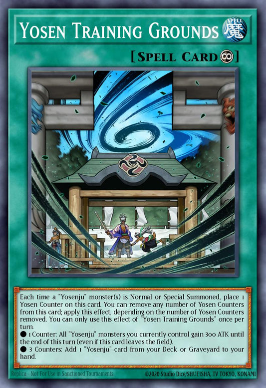 Yosen Training Grounds - THSF-EN008 Super Rare | Yu-Gi-Oh! Card