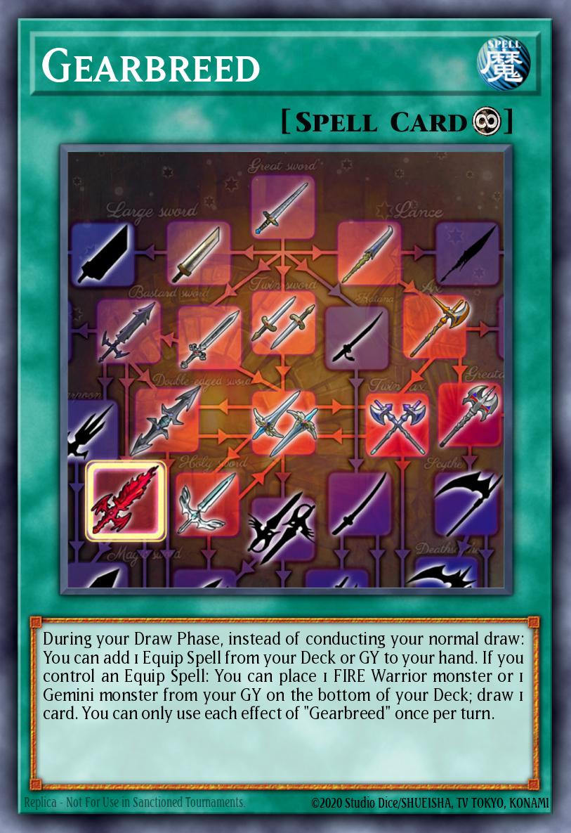 Gearbreed - TOCH-EN016 Rare | Yu-Gi-Oh! Card