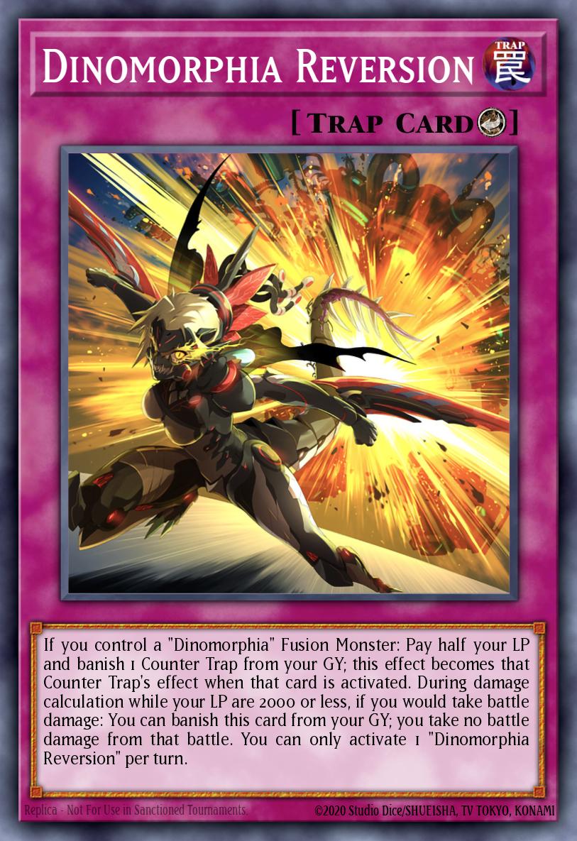 Dinomorphia Reversion - BACH-EN073 Super Rare | Yu-Gi-Oh! Card