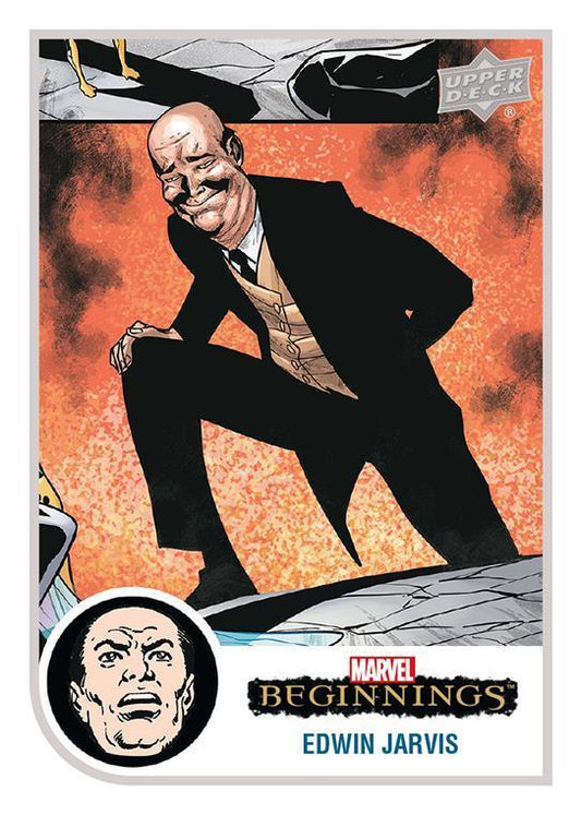 Edwin Jarvis #28 | Marvel Beginnings Vol2 S1 | Trading Card