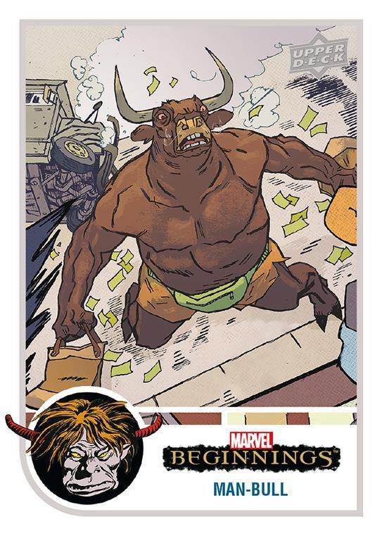 Man-Bull #52 | Marvel Beginnings Vol2 S1 | Trading Card