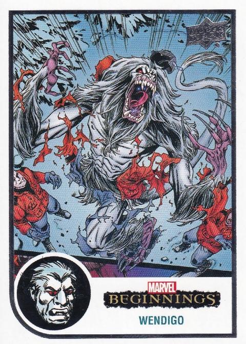 Wendigo #59 | Marvel Beginnings Vol2 S1 | Trading Card