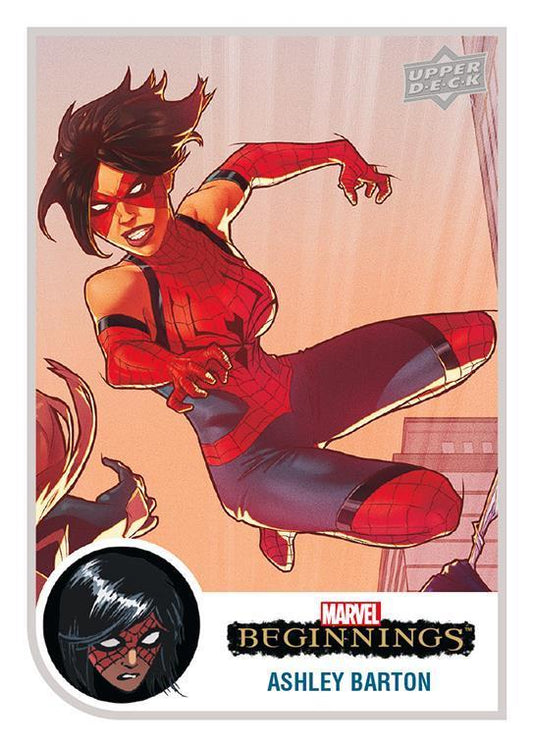 Ashley Barton #158 | Marvel Beginnings Vol2 S1 | Trading Card