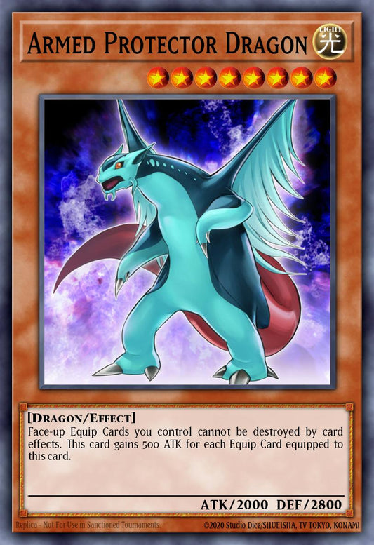 Armed Protector Dragon - AMDE-EN047 Rare | Yu-Gi-Oh! Card