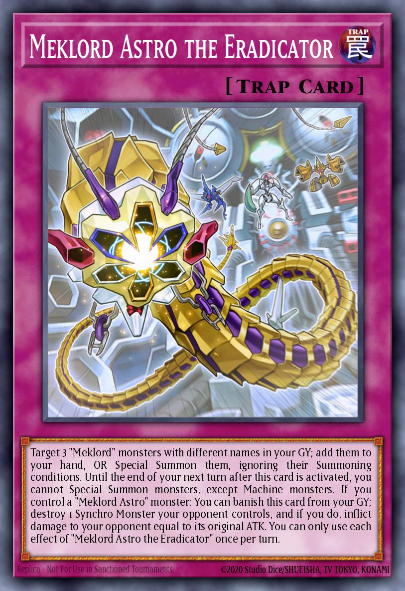 Meklord Astro the Eradicator - LED7-EN022 Rare | Yu-Gi-Oh! Card